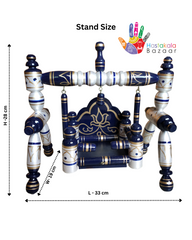 Pearl white blue - Golden