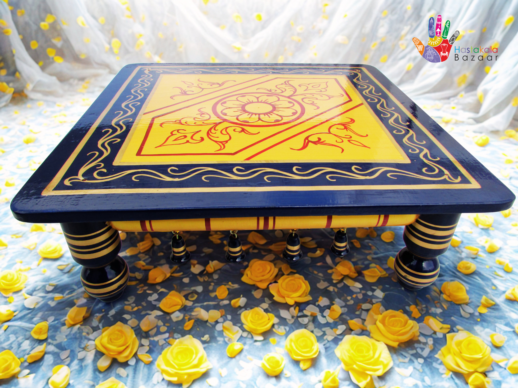 Pearl Yellow Blue - Cherry Golden